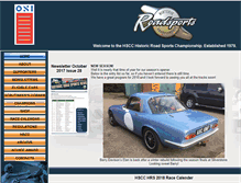 Tablet Screenshot of historicroadsports.com